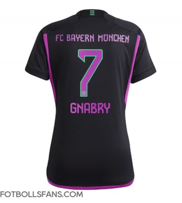 Bayern Munich Serge Gnabry #7 Replika Bortatröja Damer 2023-24 Kortärmad